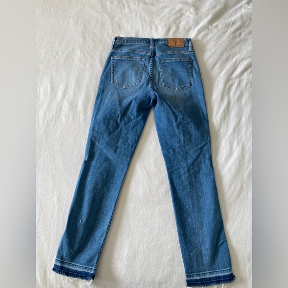 NWOT J.CREW DISTRESSED STRAIGHT LEG DENIM JEANS - Picture 5 of 7